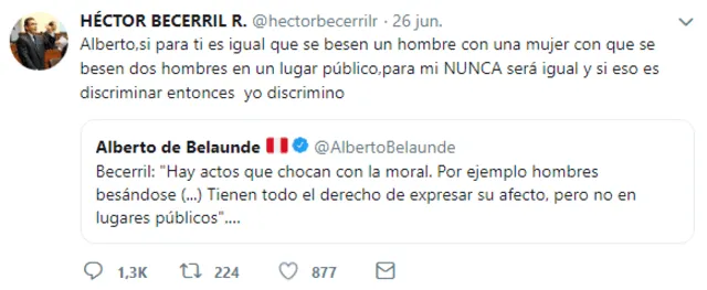 Tuit Héctor Becerril.