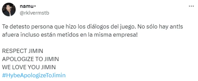 ARMY reacciona tras nueva actualización del juego 'BTS: Island in the SEOM'. Foto: captura Twitter ARMY reacciona tras nueva actualización del juego 'BTS: Island in the SEOM'. Foto: captura Twitter