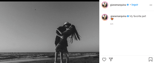 Gianella Marquina, hija de Melissa Klug, presenta en a su novio. Foto: Instagram.