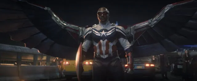 Sam es el nuevo Capitán América del UCM. Foto: Marvel/Disney +