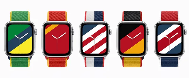 Así luce la nueva colección de correas para Apple Watch. Foto: Apple