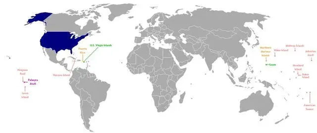  Estados Unidos posee varios territorios no incorporados en el mundo. Foto: Wikipedia<br>    