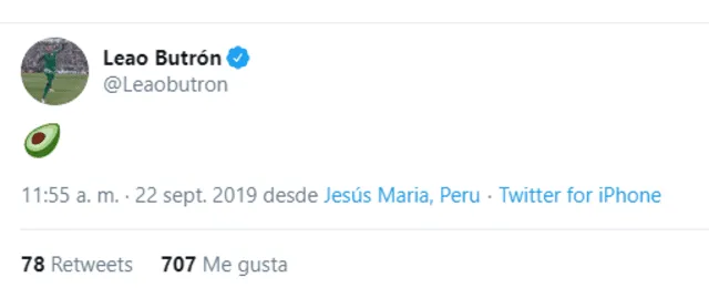 Leao Butrón publicó curioso ícono tras las polémicas decisiones de los árbitros peruanos.