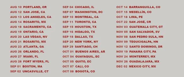 Daddy Yankee llegará a estos países con su gira “La última Vuelta World Tour”. Foto: Daddy Yankee/Instagram.