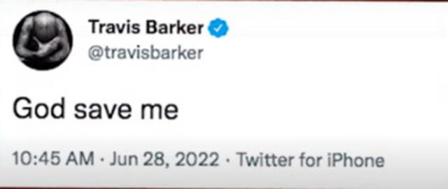 Travis Barker preocupó a sus fans por su estado de salud