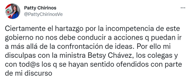 Patricia Chirinos - Betssy Chávez