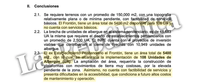 El Frontrón | INPE | Dina Boluarte | Juan Jose Santivañez