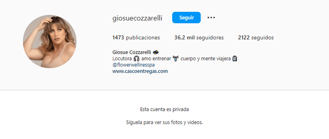 Giosue Cozzarelli, Instagram