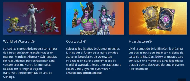 Blizzcon 2019: entrada virtual