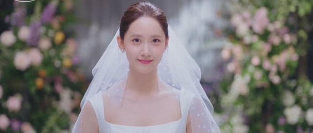  Sa Rang de camino al altar para su boda con Gu Won en final de 'King the land'. Foto: JTBC   