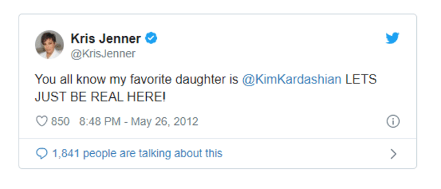 Kim Kardashian es la hija favorita de Kris Jenner.