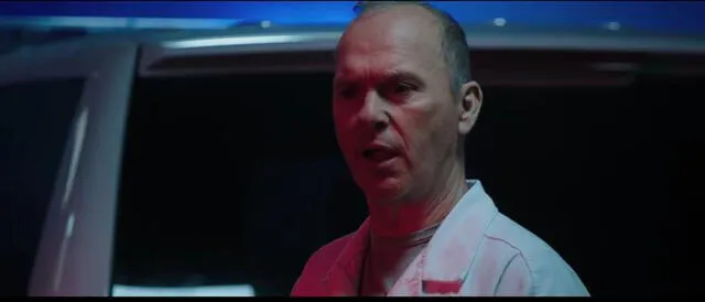 El Buitre, interpretado por Michael Keaton, en una escena del tráiler de Morbius. Foto: Sony Pictures