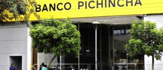  Banco Pichincha es el banco con mayor porcentaje de rentabilidad en un plazo de tres meses. Foto: Andina    