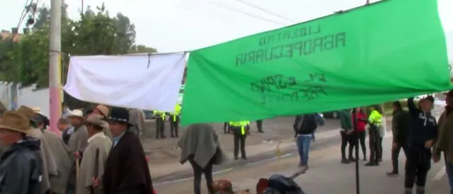 A partir del 23 de octubre se consideró el paro indefinido en Colombia. Foto: Caracol