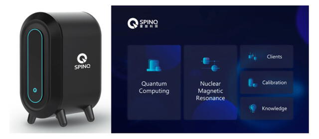 La SpinQ Gemini funciona con tecnología basada en resonancia magnética. Foto: Swiss Quantum Hub