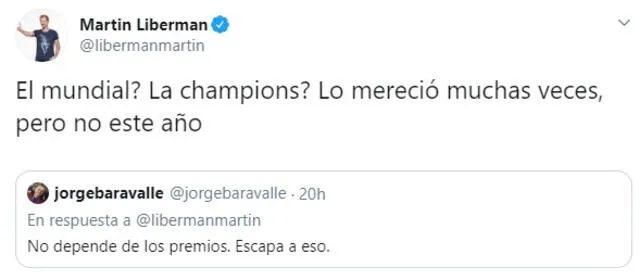 Martín Liberman - Twitter