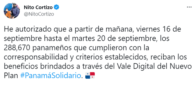 Vale Digital: estas son las fechas oficiales para recibir el pago de septiembre