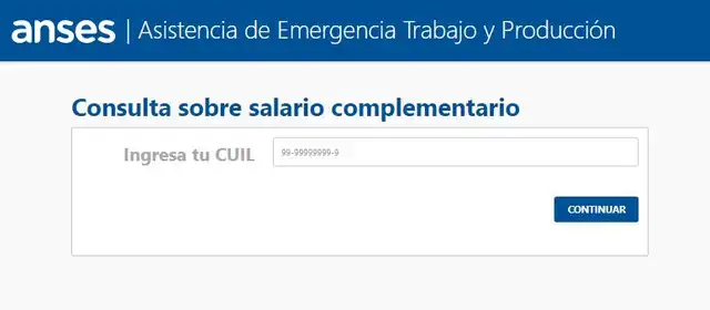 Ingresa tu CUIL Ingresa tu CUIL