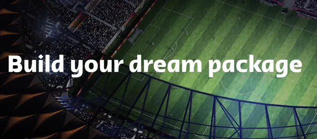 'Construye el paquete de tu sueños', el slogan de la FIFA dirigido para los aficionados que van a comprar sus entradas para el mundial Qatar 2022. Foto: captura/web hospitality FIFA