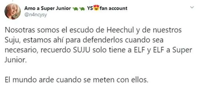 ELF respalda a Heechul
