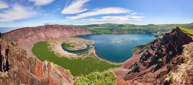  El grupo de investigadores recomendó coordinar una respuesta internacional cuando suceda la próxima gran erupción, como la de 1831. Foto: Eugene Kaspersky.    