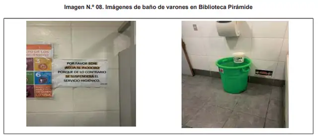En la universidad se utiliza el agua de pozo, y no habría agua potable disponible. En la universidad se utiliza el agua de pozo, y no habría agua potable disponible.