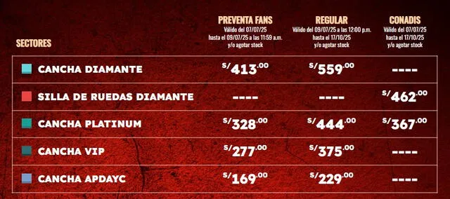 Precios oficiales para Anuel AA. Precios oficiales para Anuel AA.