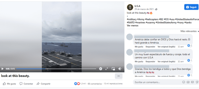 Video original de helicópteros de guerra.