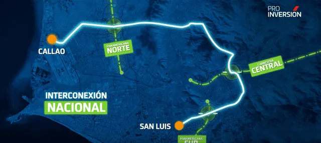  Recorrerá las grandes carreteras de Lima Metropolitana, como la Norte y la Central. Foto: captura de pantalla/ProInversión/YouTube   