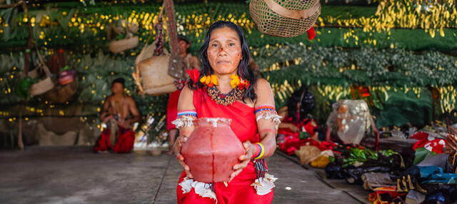  La comunidad awajún ha sido el pueblo más afectado con la invasión de mineros ilegales de Ecuador en el territorio peruano. Foto: Perú.<br><br>    