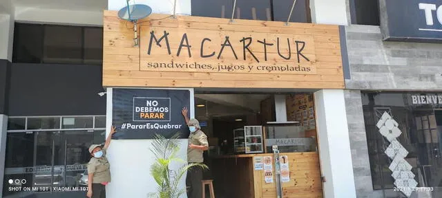 Macartur ya anunciaba esta contracampaña en sus redes sociales desde el 28 de enero. Foto: Twitter @PeruanitBonita