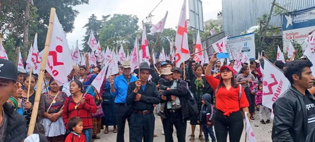 El movimiento Winaq realizó su cierre de campaña el pasado 19 de junio. Foto: Twitter/Winaq.