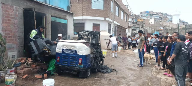  Tras el incidente, la presunta responsable fue trasladada a la comisaría para realizar las diligencias correspondientes. Foto: Chorrillos    