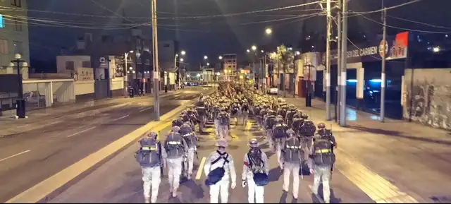 Una imagen parecida a la caminata que muestra el video en cuestión. Foto: EMCH.