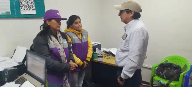 Hallan sanas y salvas a censistas desaparecidas en provincia de Jauja. Foto: INEI   