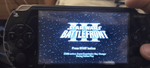 El mítico Star Wars Battlefront 3 sí existió y alguien conserva una copia para PSP