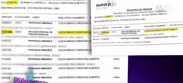  Estas son las propiedades de Christian Cueva. Foto: ATV   