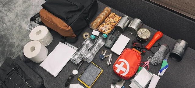  La mochila de emergencia es un kit esencial para enfrentar cualquier desastre natural o situación de emergencia. Foto: AGR Puertas   