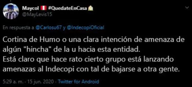 Foto: Twitter. Foto: Twitter.