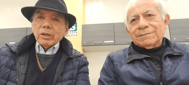  Los profesores Modesto Montoya y Carlos Medina, de la UNI. Foto: captura de pantalla/Modesto Montoya/YouTube   