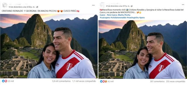 <em>Desinformación sobre Cristiano Ronaldo. Foto: captura de Facebook</em>   