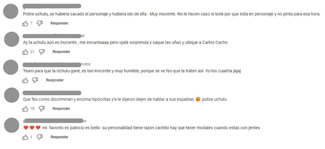  Cibernautas defienden a 'La Uchulú' de malos tratos de Carlos Cacho y Andrés Hurtado. Foto: YouTube   