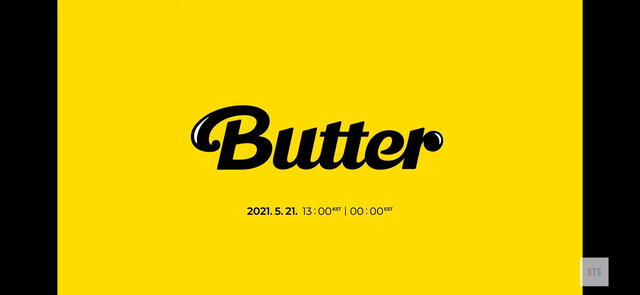 "Butter" será lanzado el 21 de mayo de 2021. Foto: HYBE