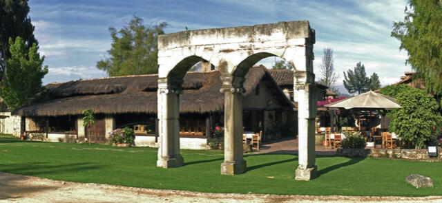 El Pórtico, locación de la Hacienda Elizondo en Pasión de gavilanes. Foto: El Pórtico