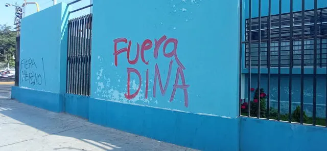 Aparecen pintas en centro de Trujillo