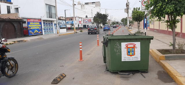 Contenedores de Chiclayo. Foto: Archivo LR   