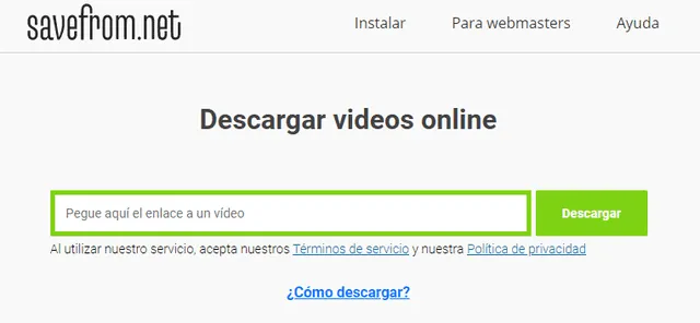 Cómo descargar un video de Facebook desde PC. Foto: captura