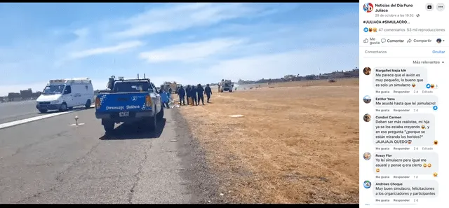 Video compartido por Noticias del Día Puno Juliaca. Foto: captura LR/Facebook.