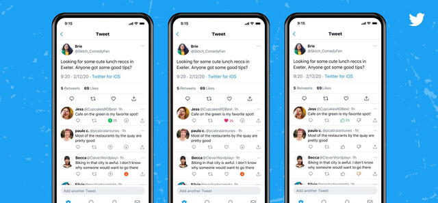 Twitter ya prueba su nuevo botón de ‘No me gusta’ para las respuestas de los tweets