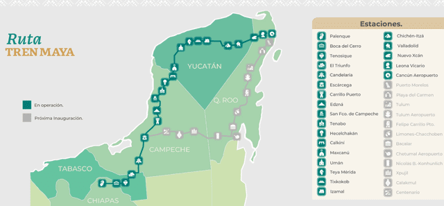 Ruta del Tren Maya